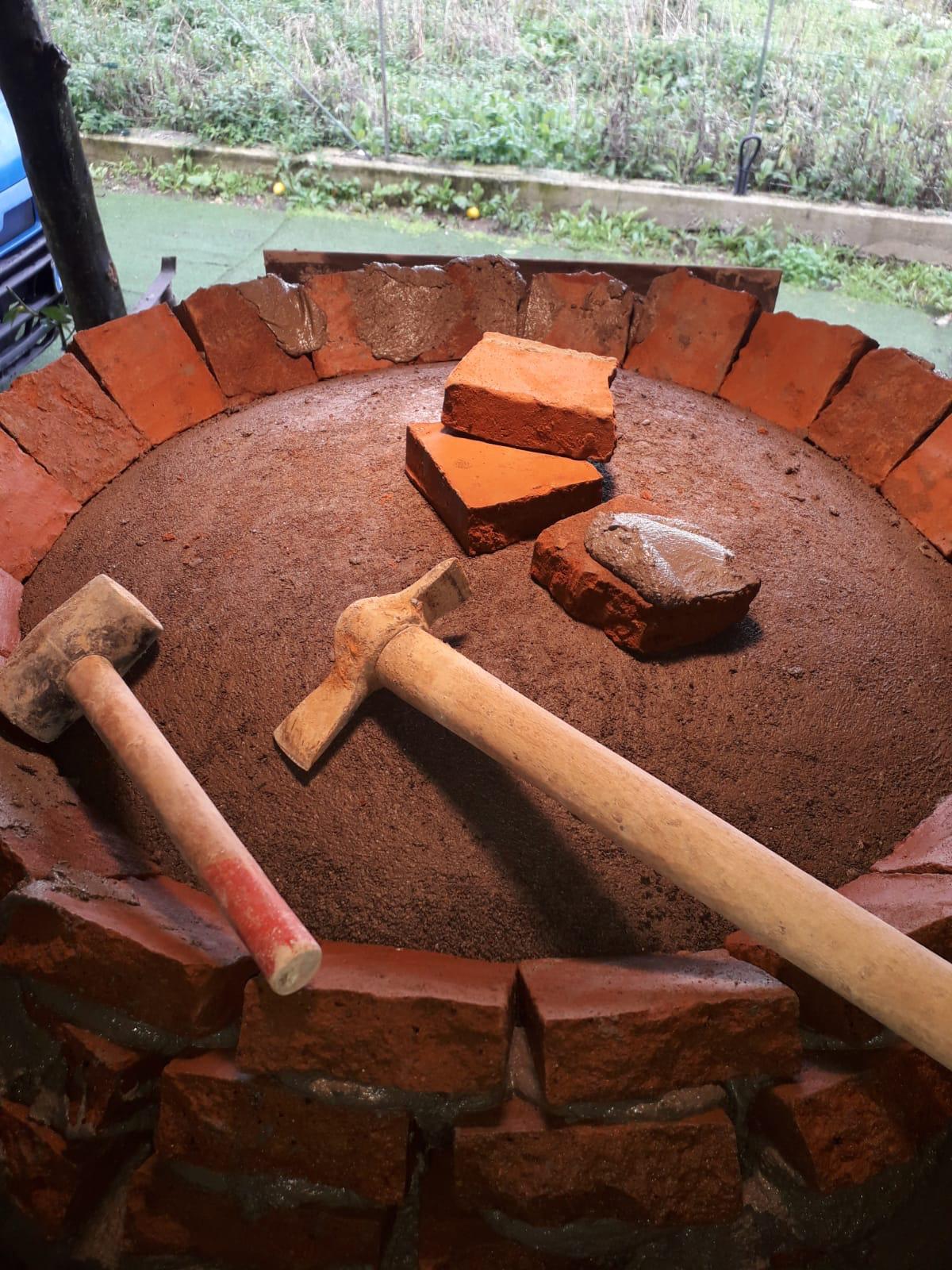 Kit Forno Napoletano Fai da te, diametro 90 cm da costruire in autonomia