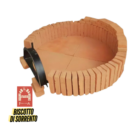 Kit de horno napolitano DIY de 90 cm de diámetro para construir de forma independiente